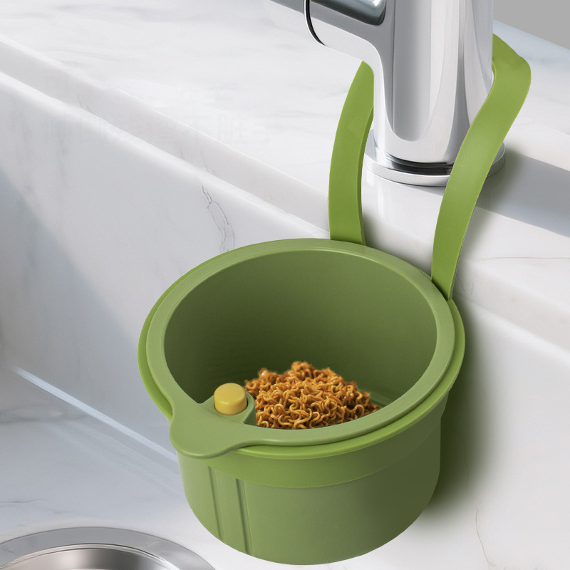 Silicone Tap Washer - 1PCS Sink Drain Strainer Basket Hanging