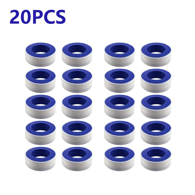 Ptfe Tape Thread - 20PCS PTFE Thread Sealing Pipe Tape