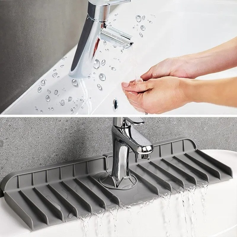 Silicone Faucet Mat Dish Soap  - Silicone Tap Washer reseña y precio