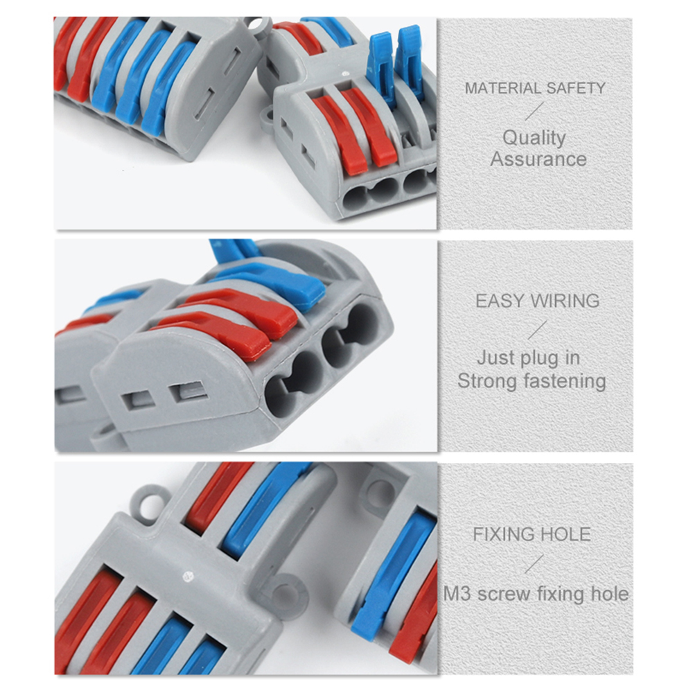 Quick Wire Connector Universal - Push Fit Connector reseña y precio