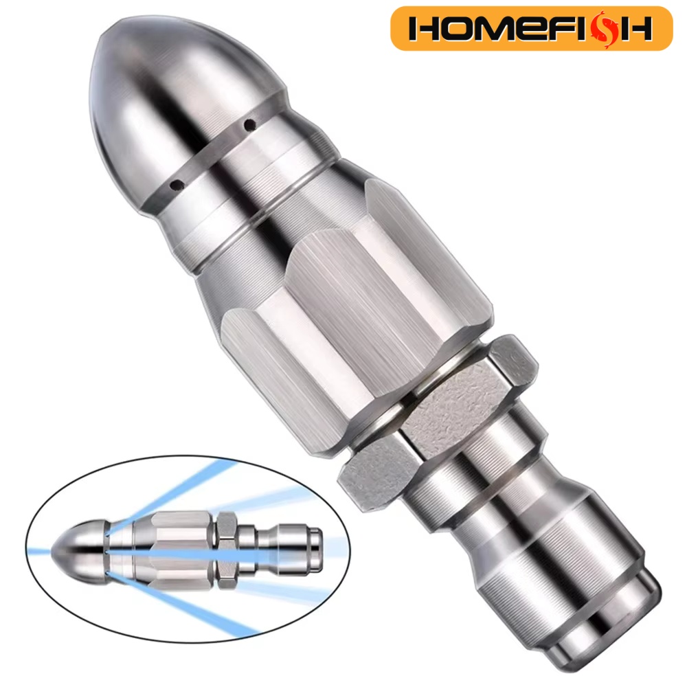 Water Jet High Pressure Spraye - Drain Pipe Clip reseña y precio