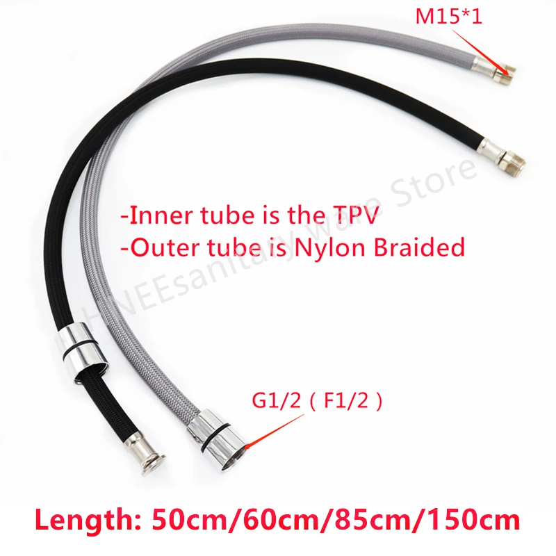 50cm/60cm/85cm/150cm F1/2 M15* - Flexible Hose Braided reseña y precio