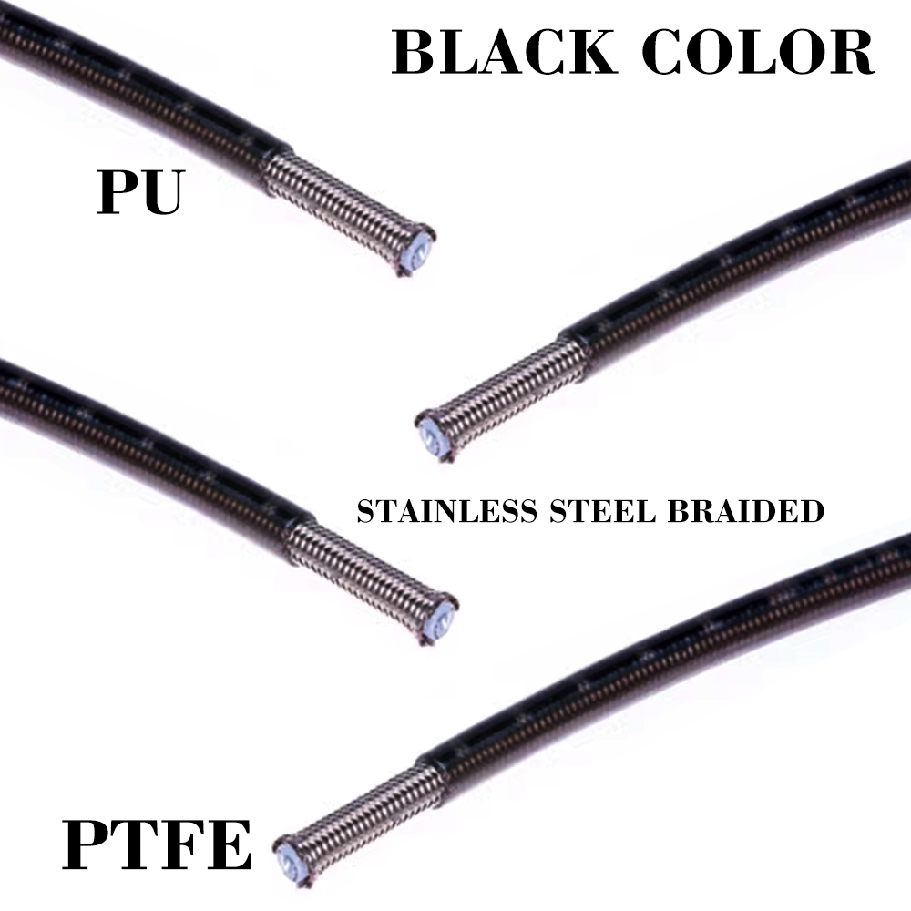 AN3 Motorcycle PTFE Brake Line - Flexible Hose Braided reseña y precio