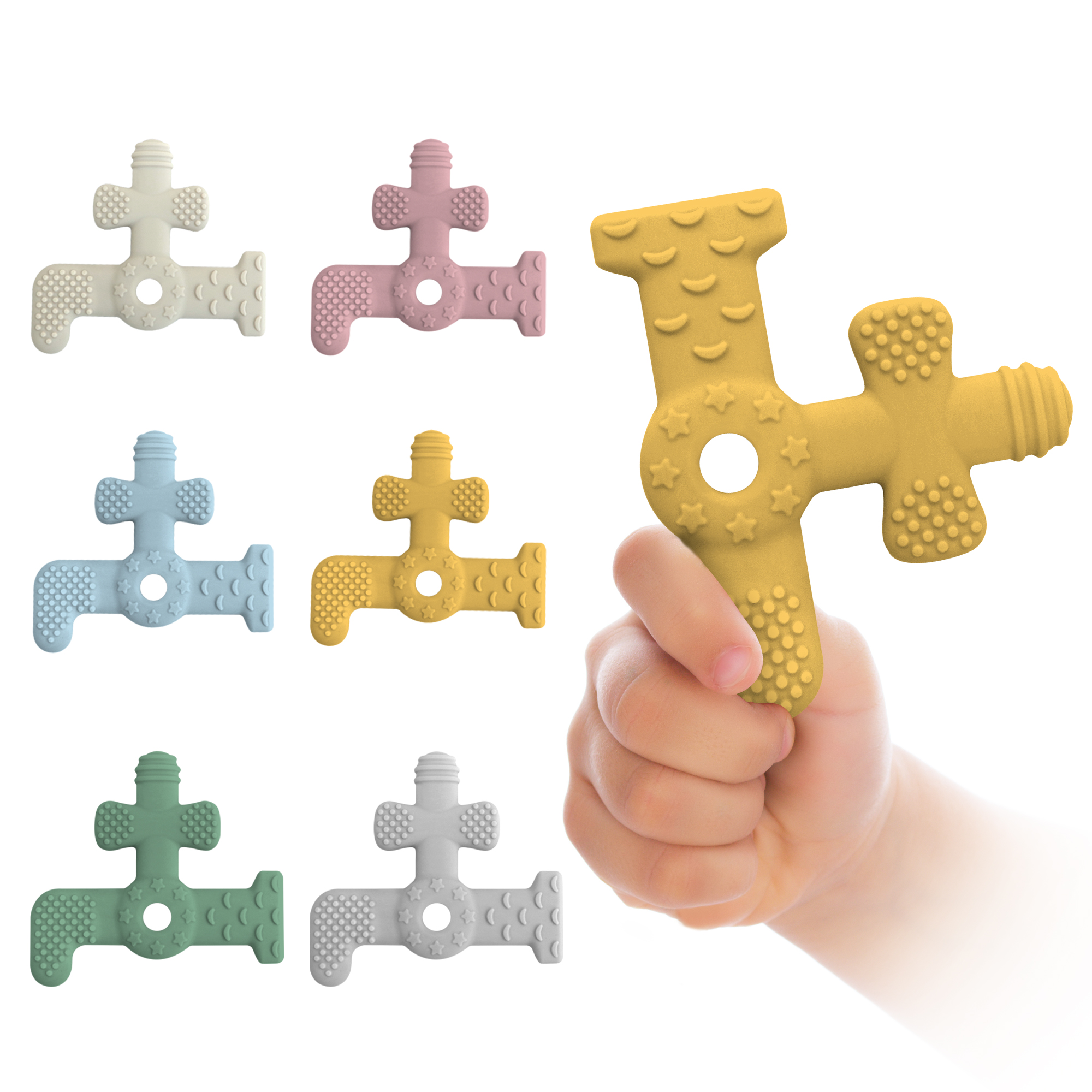 Faucet Shape Silicone Teether  - Silicone Tap Washer reseña y precio