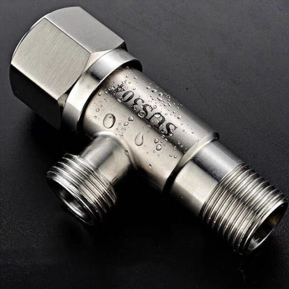 Stainless Steel Hot Cold Inlet - Toilet Fill Valve reseña y precio