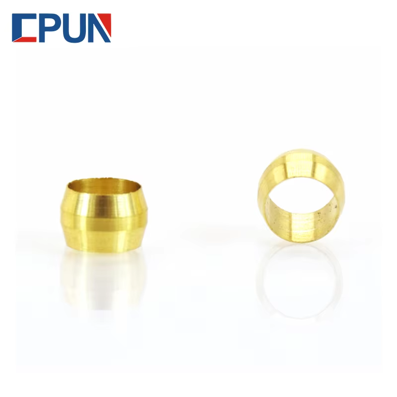 10pc Brass Double taper ferrul - Compression Fitting Brass reseña y precio