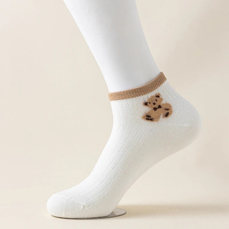 5 Pairs of Cute Teddy Bear WOM - Pipe Bending Spring reseña y precio