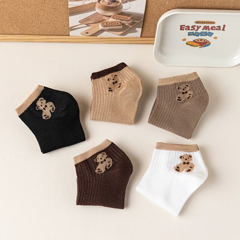 5 Pairs of Cute Teddy Bear WOM - Pipe Bending Spring reseña y precio