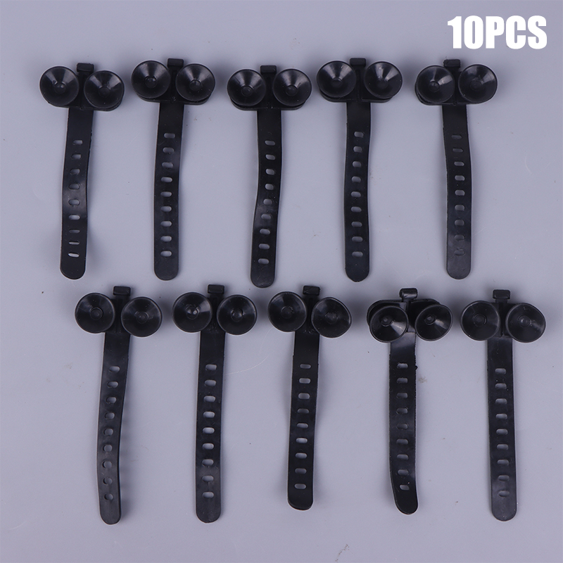 10Pcs/set Fish Tank Tie Suctio - Plastic Pipe Clip reseña y precio