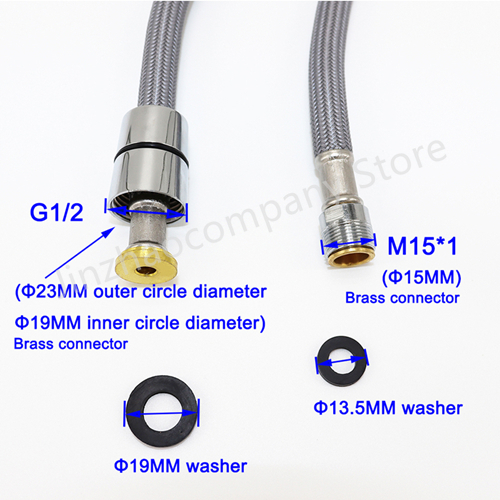 50cm/60cm/85cm/150cm/180cm/300 - Flexible Hose Braided reseña y precio