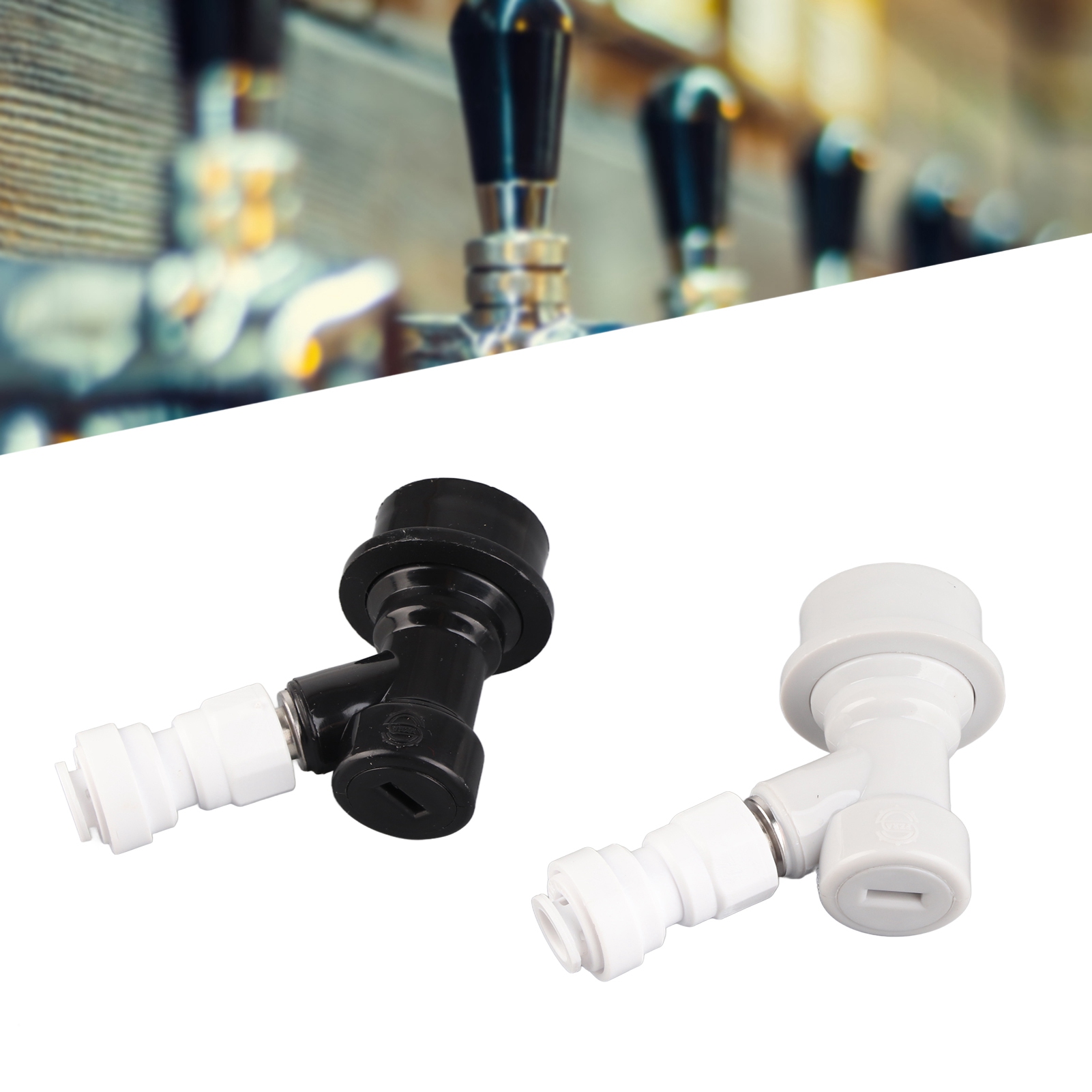 2Pcs Home Brewing Ball Lock Ke - Push Fit Connector reseña y precio