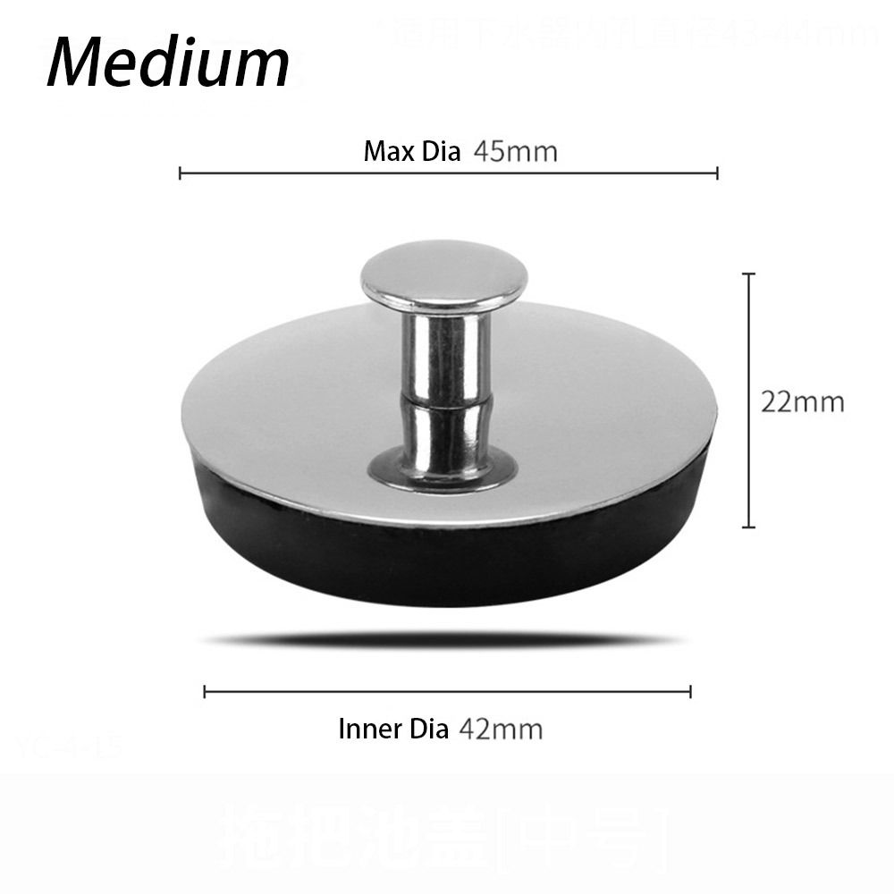 1Pcs Stainless Steel Bath Plug - Drain Pipe Clip reseña y precio