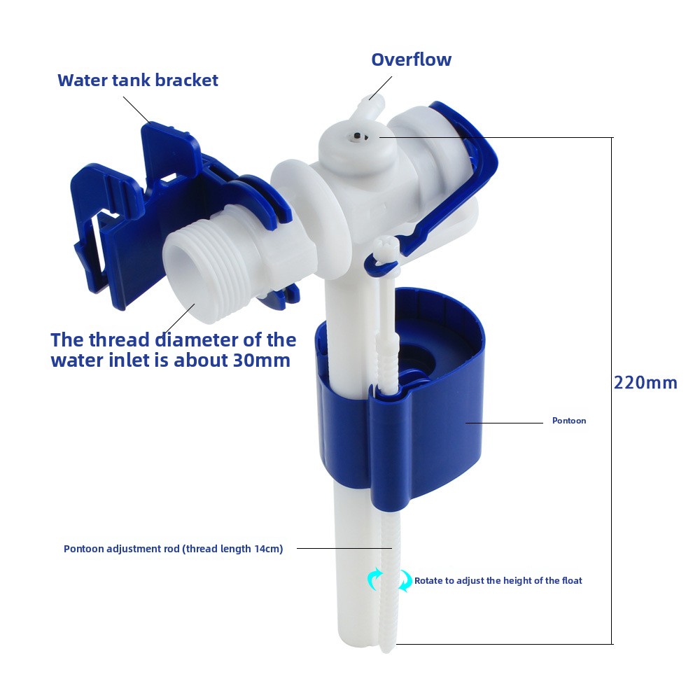 Toilet Fill Valve Flushing Val - Toilet Fill Valve reseña y precio