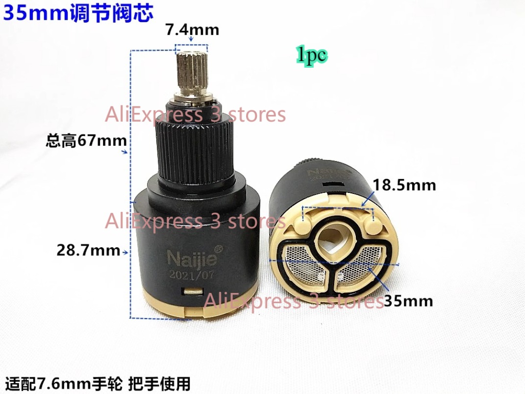 1pcs 28mm/35mm/40mm Water Mixe - Basin Mixer Cartridge reseña y precio
