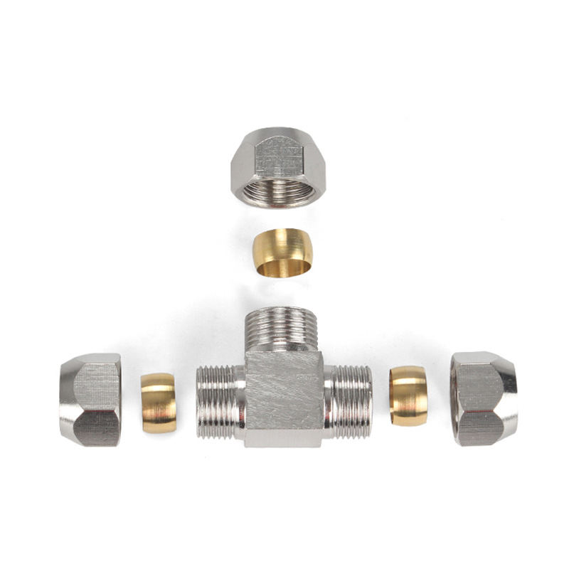 1PCS Pneumatic Fittings Brass  - Compression Fitting Brass reseña y precio