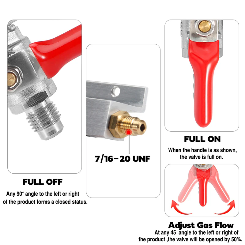 IMAICTUU 4 Way Gas Manifold Co - Push Fit Connector reseña y precio