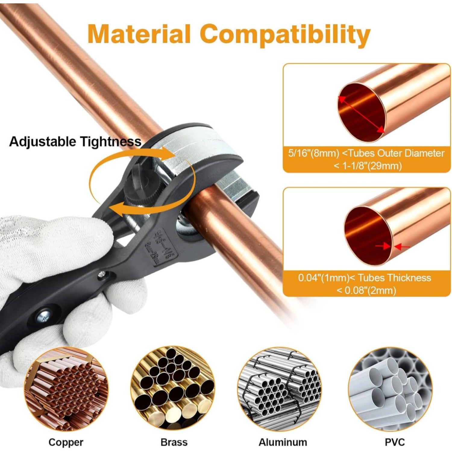 Ratcheting Pipe Cutter Tool fo - Pipe Cutter Ratchet reseña y precio