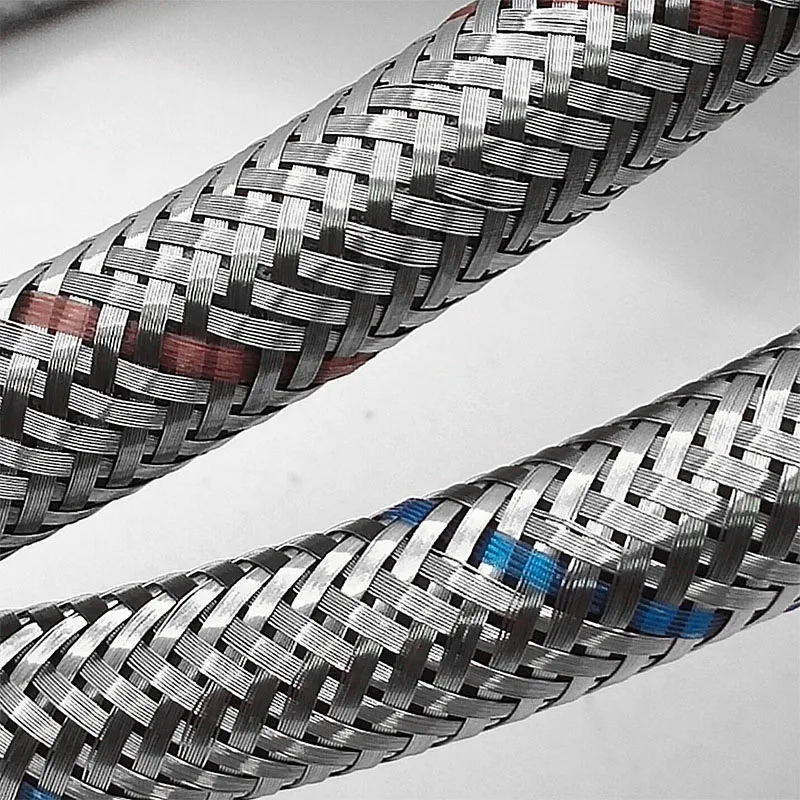 2 Pack 60cm Stainless Steel Ho - Flexible Hose Braided reseña y precio