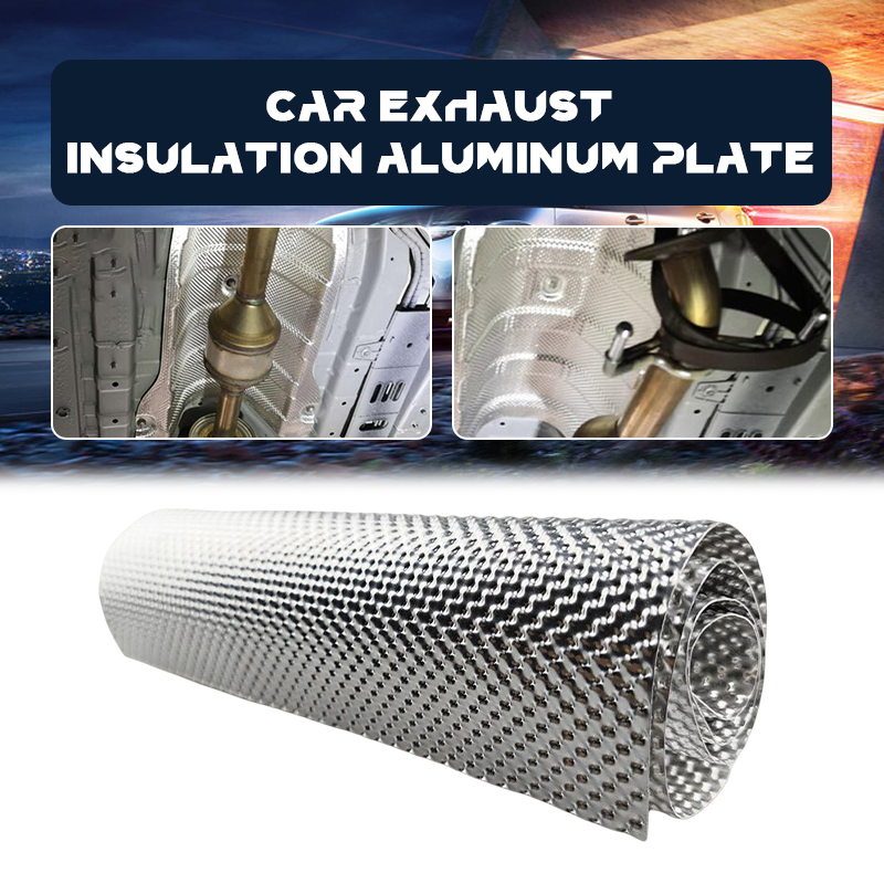 Car Embossed Aluminum Heat Shi - Pipe Freeze Spray reseña y precio