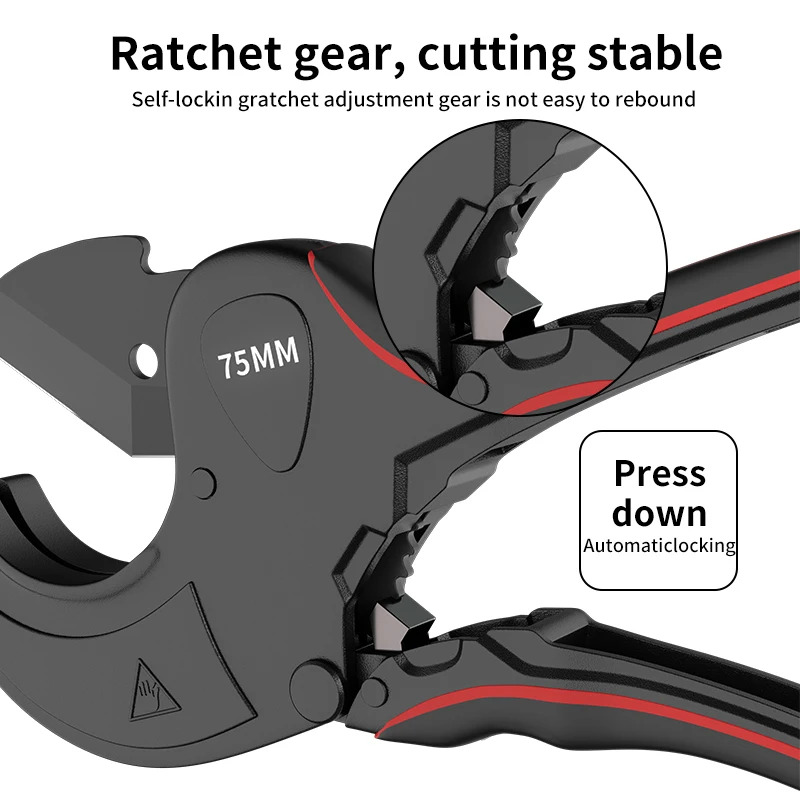 Ratchet Pipe Cutter 32-75mm, A - Pipe Cutter Ratchet reseña y precio
