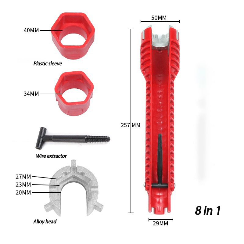 8 In 1 Multifunctional Sink Wr - Pipe Freeze Spray reseña y precio