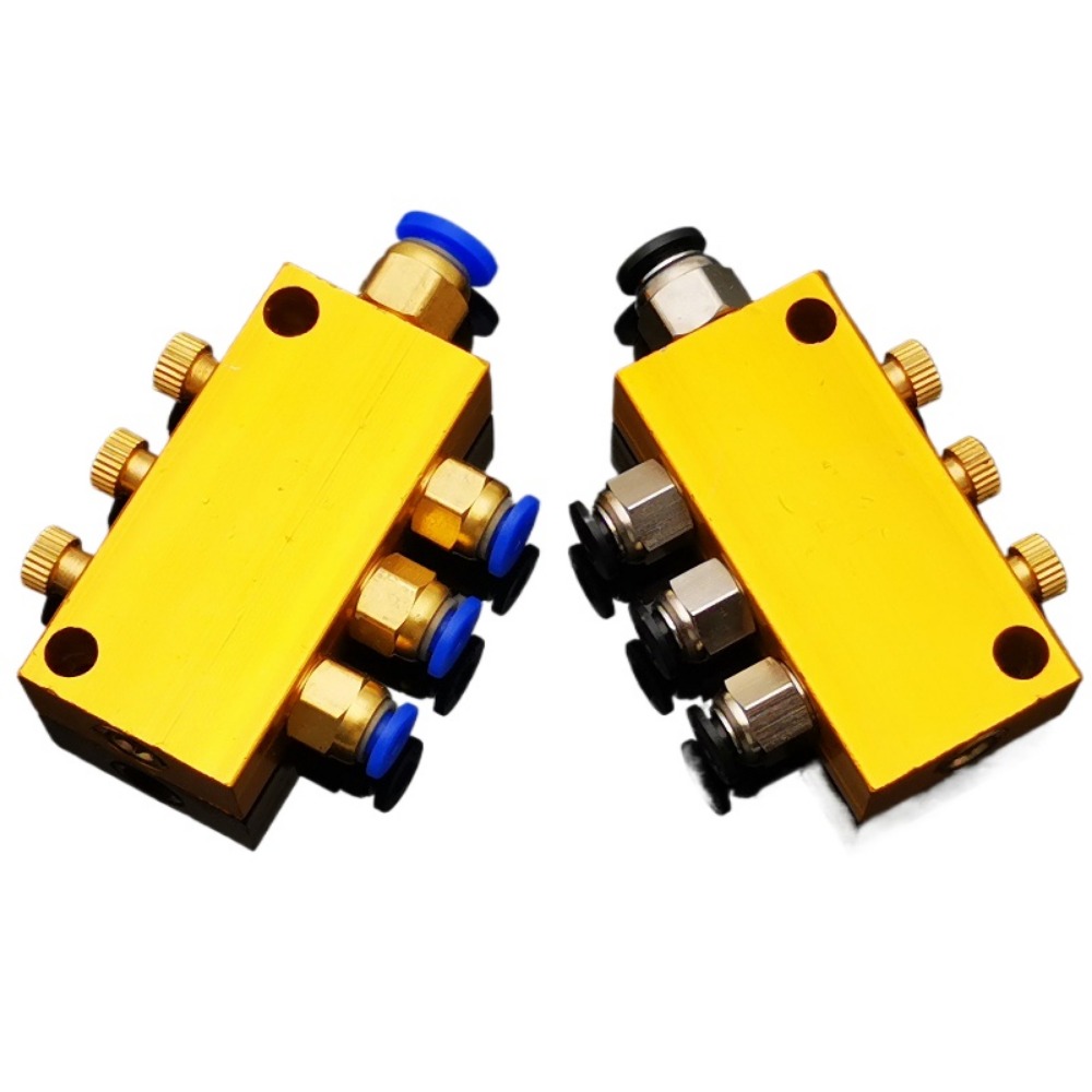 2-12 Ways Aluminium Brass Lube - Compression Fitting Brass reseña y precio