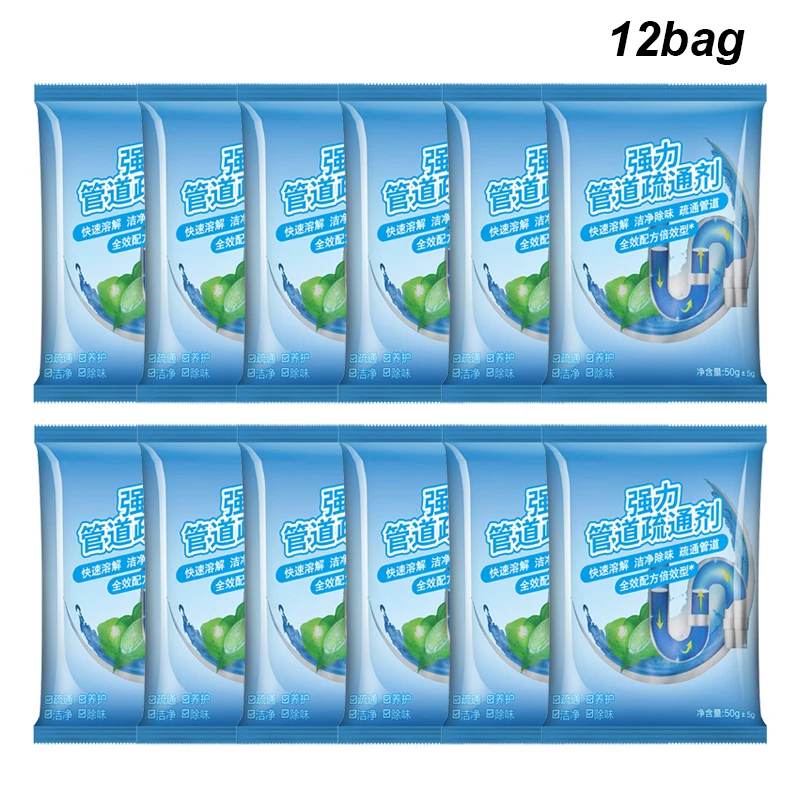 12bags Household drain cleaner - Pipe Freeze Spray reseña y precio