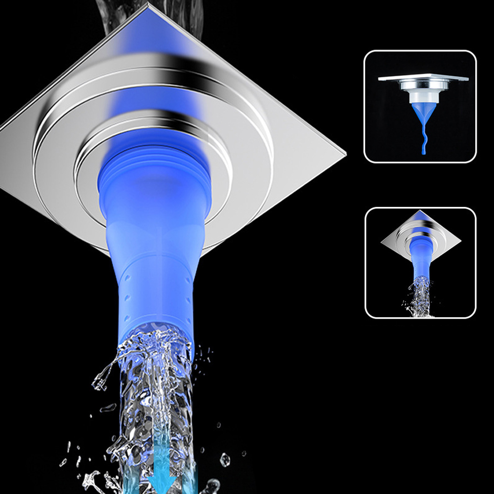 Floor Drain Anti Odor Smell Si - Drain Pipe Clip reseña y precio