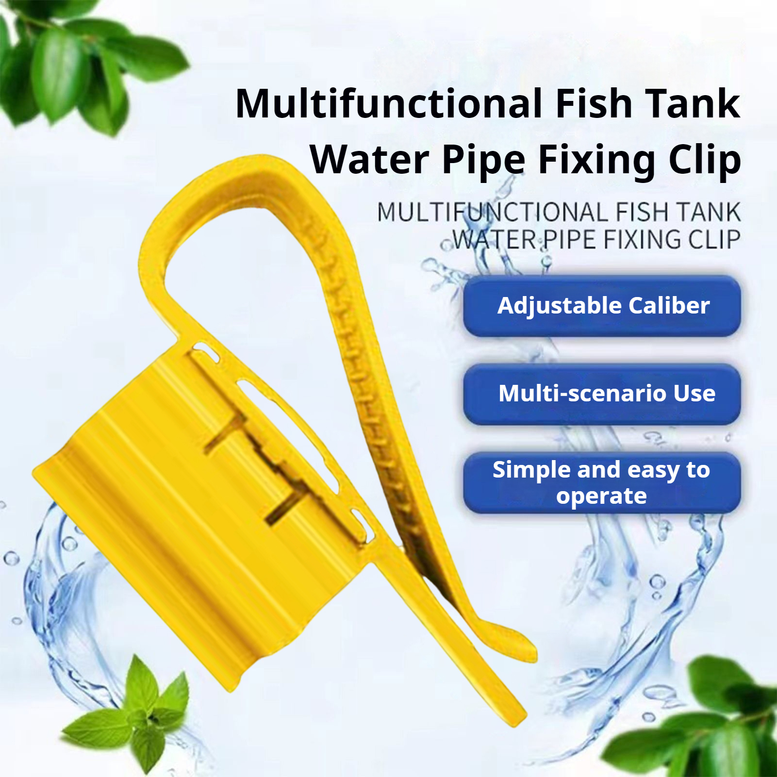 Aquarium Tube Holder Clip Fish - Plastic Pipe Clip reseña y precio