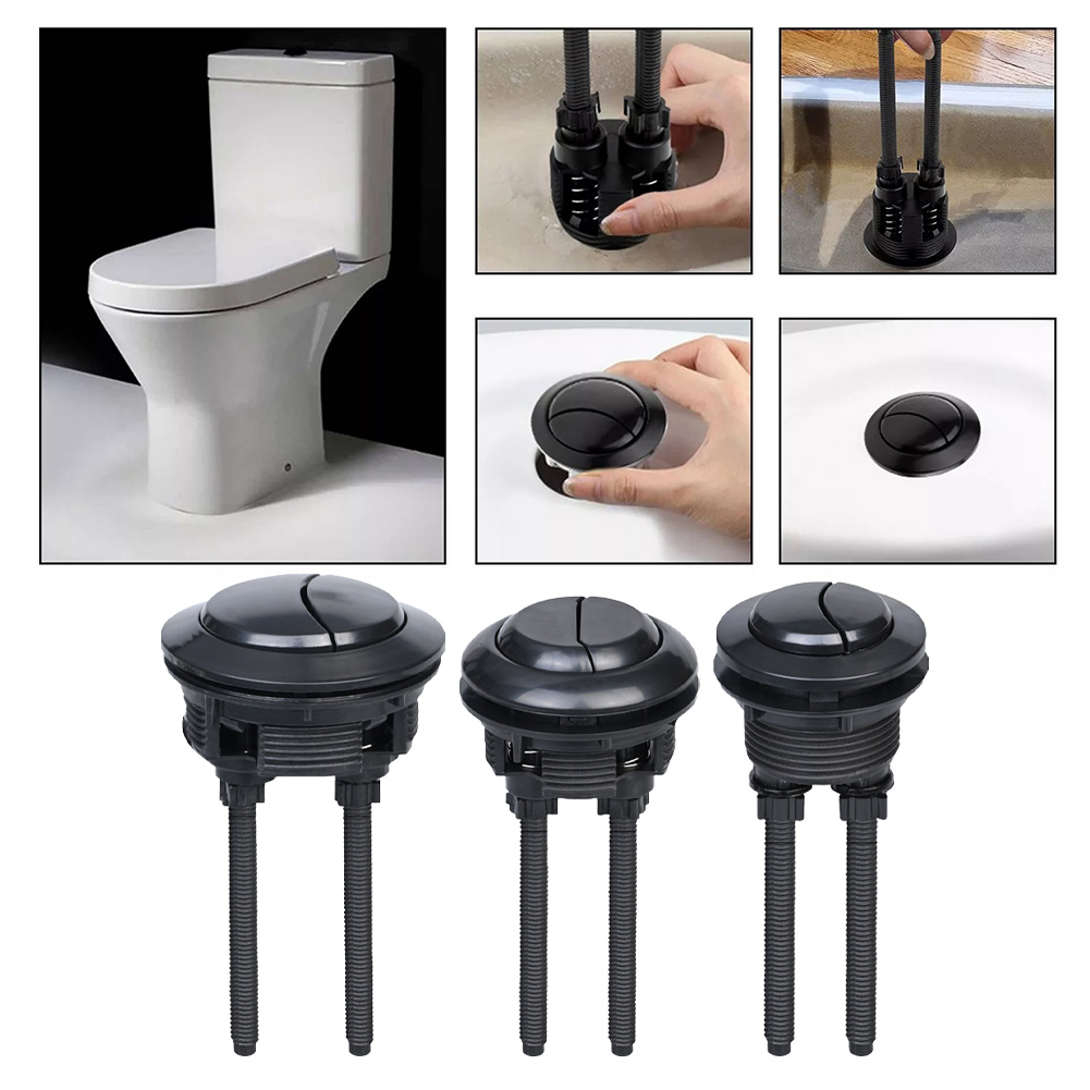 Black Toilet Flush Button 38mm - Toilet Fill Valve reseña y precio