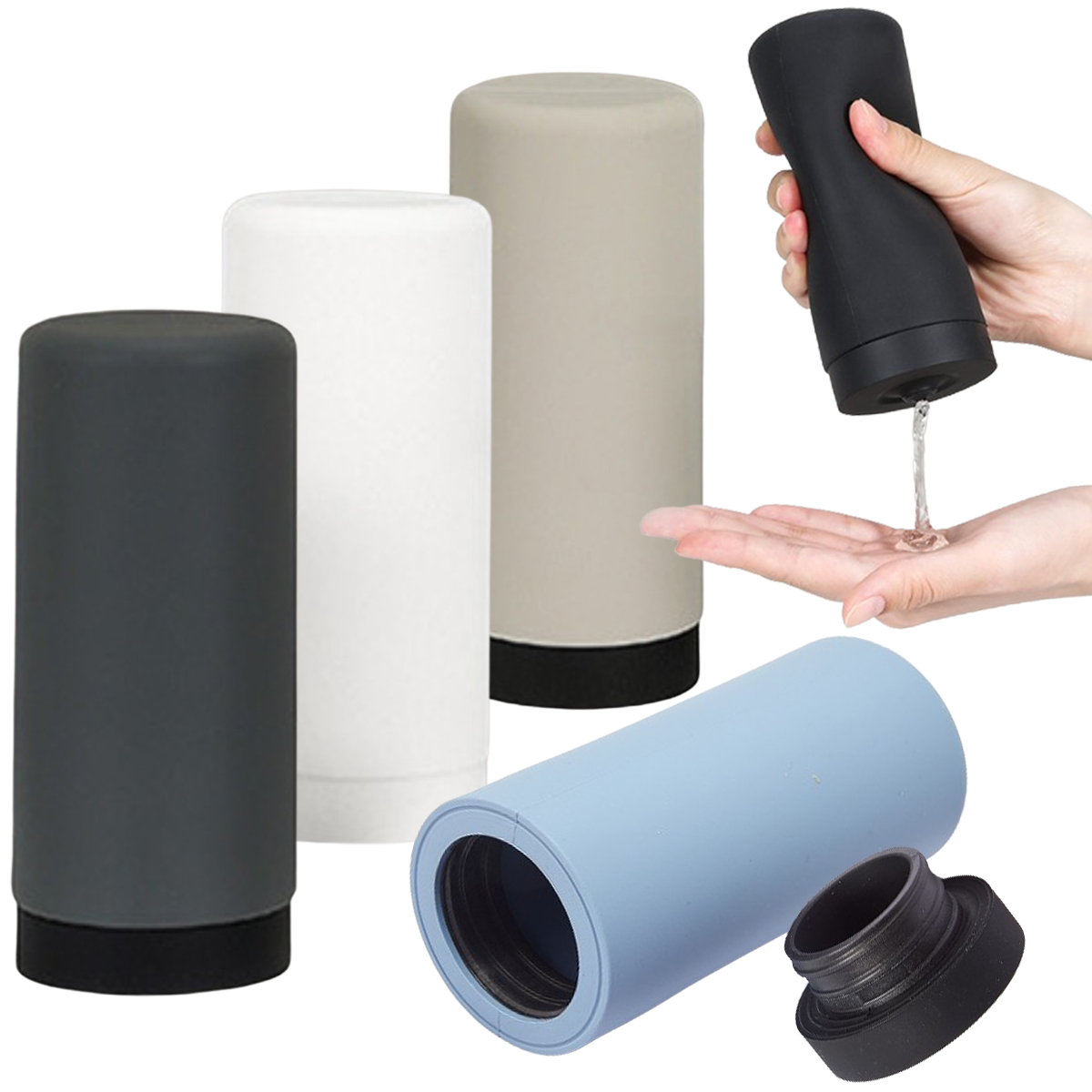 Kitchen Sink Soap Dispenser Di - Silicone Tap Washer reseña y precio