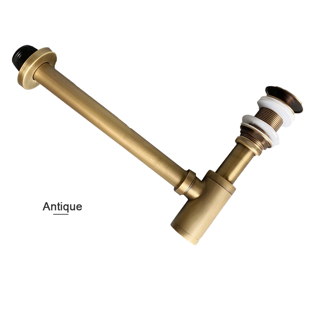 Bathroom Sink Bottle Trap Wash - Drain Pipe Clip reseña y precio
