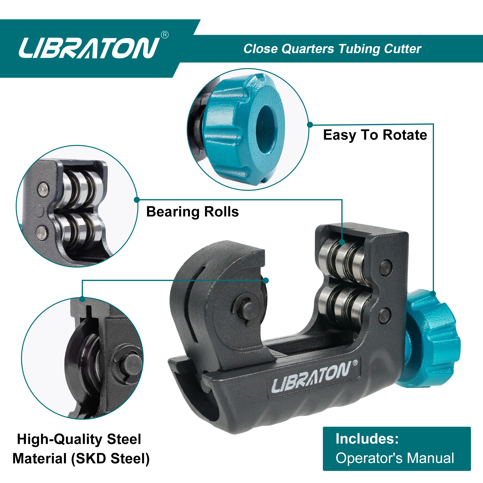 Libraton Tubing Cutter 4mm to  - Pipe Cutter Ratchet reseña y precio
