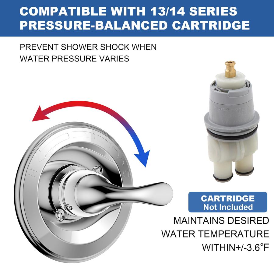 for D Faucet 13 Series SingleF - Shower Valve Cartridge reseña y precio