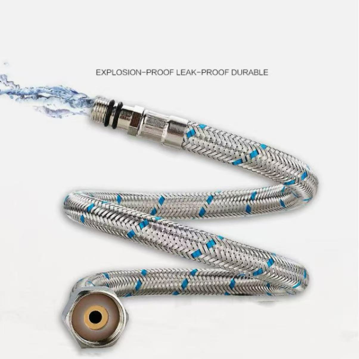G1/2 G3/8 G9/16 50cm 1 pair St - Flexible Hose Braided reseña y precio