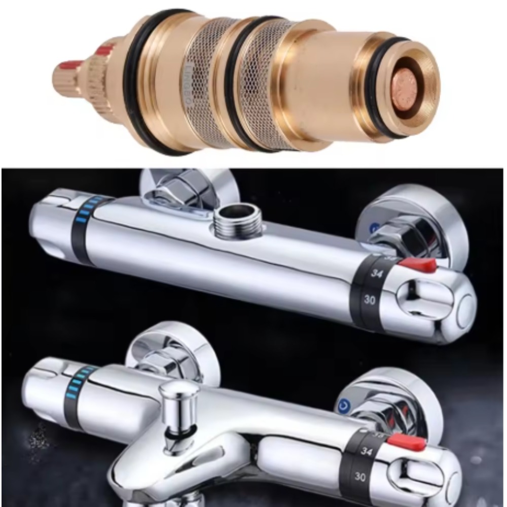 Brass Shower Thermostatic Cart - Shower Valve Cartridge reseña y precio
