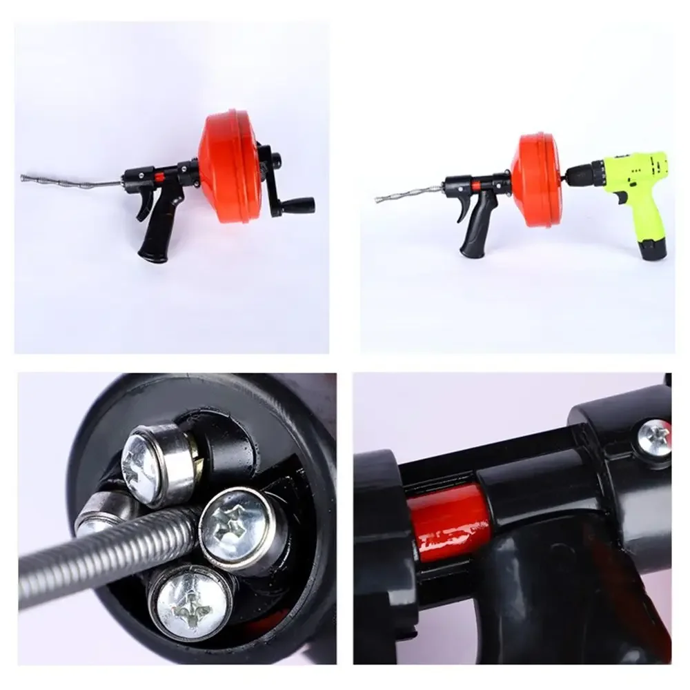 Professional Drain Snake Auger - Drain Snake Flexible reseña y precio