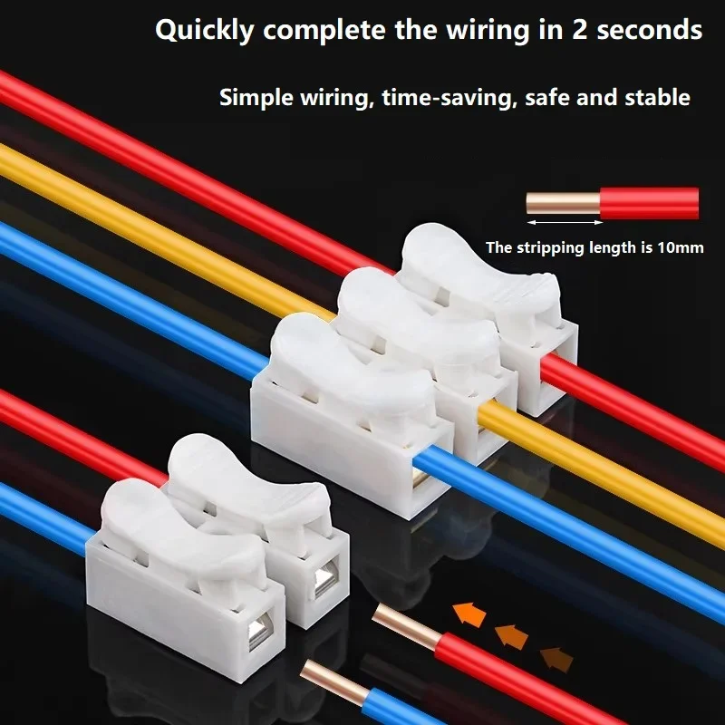 50pcs Push Quick Wire Cable CH - Push Fit Connector reseña y precio