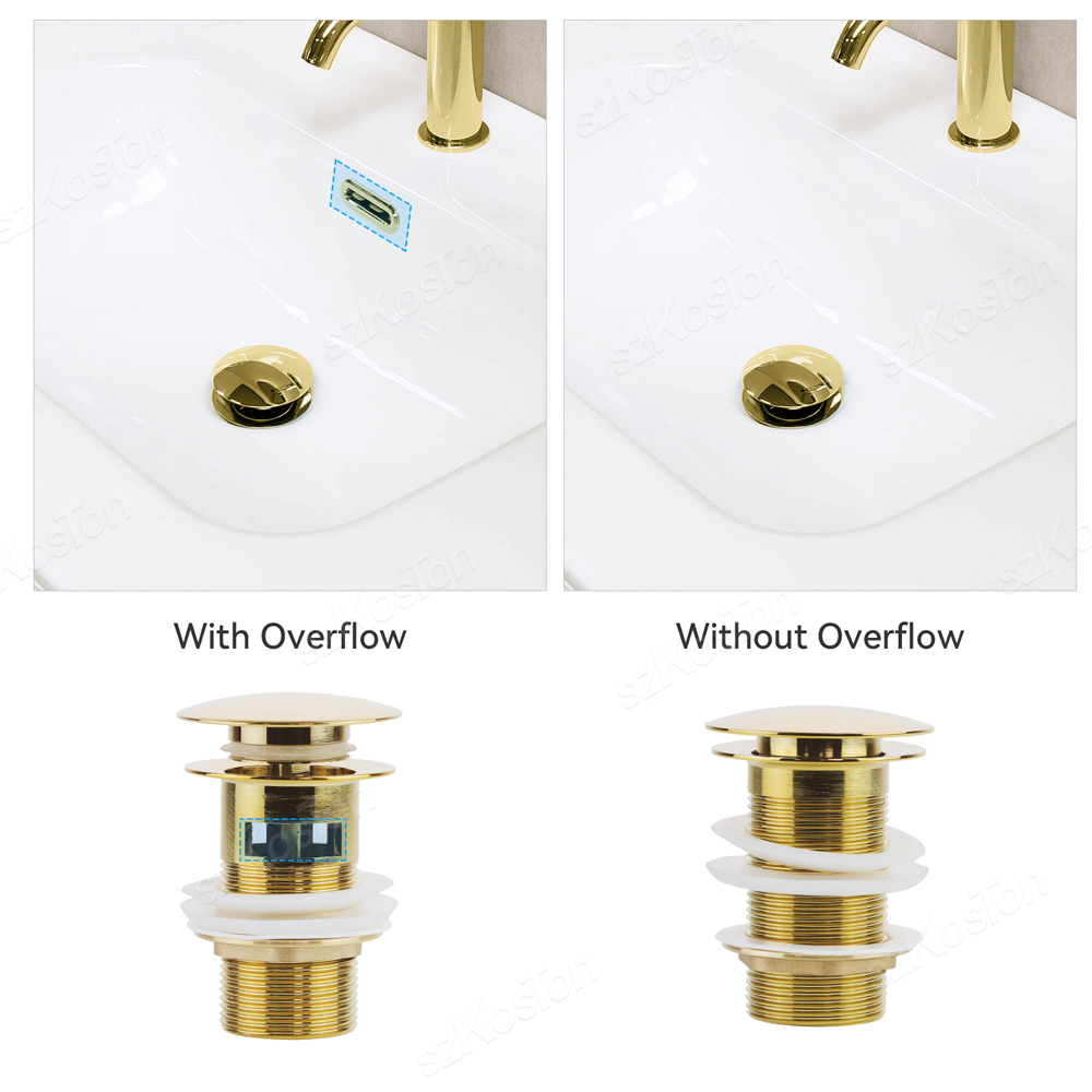 Bathroom Sink Stopper Washbasi - Overflow Pipe Clip reseña y precio