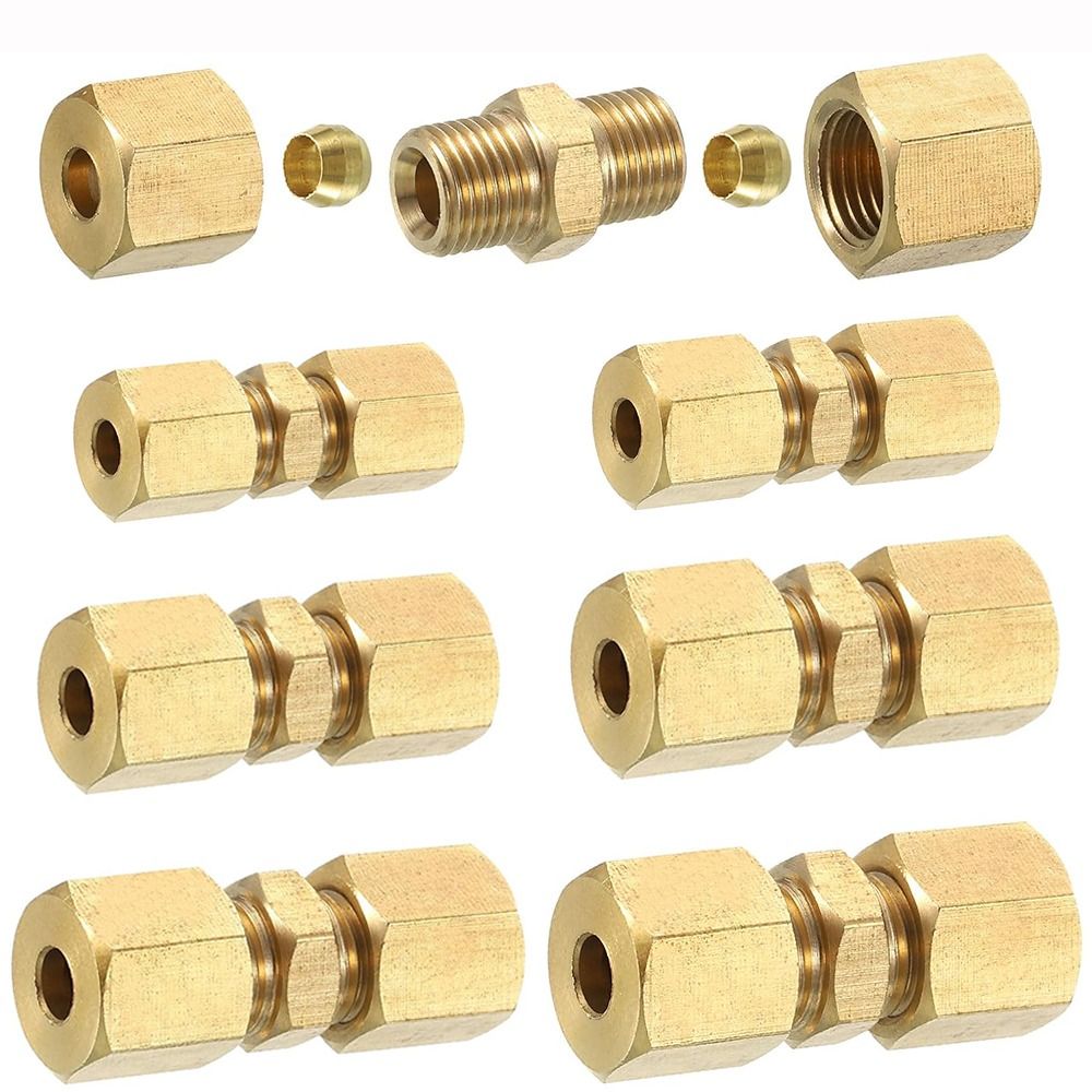 Brass Brass Compression Fittin - Compression Fitting Brass reseña y precio