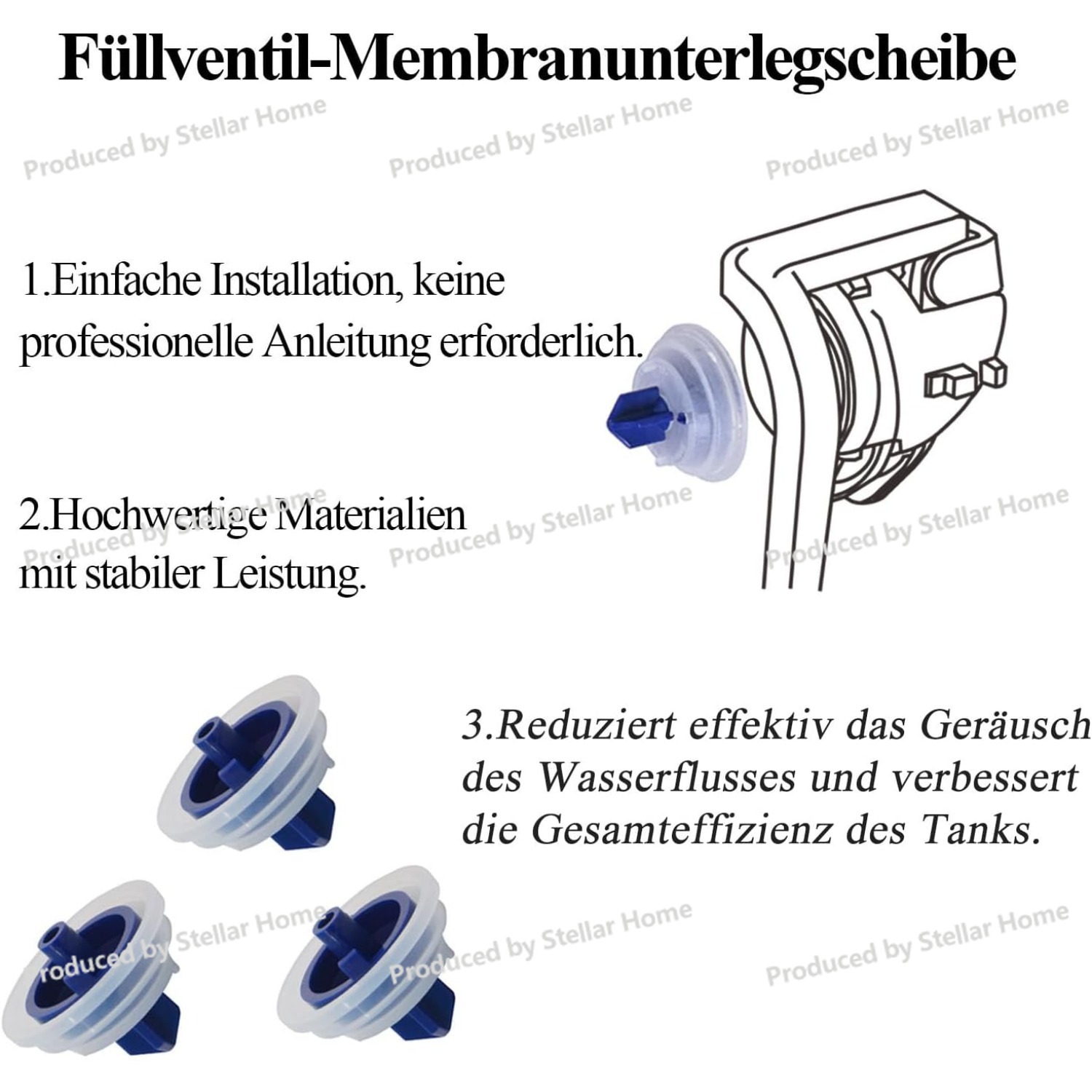 Toilet Fill Valve Diaphragm Re - Toilet Fill Valve reseña y precio