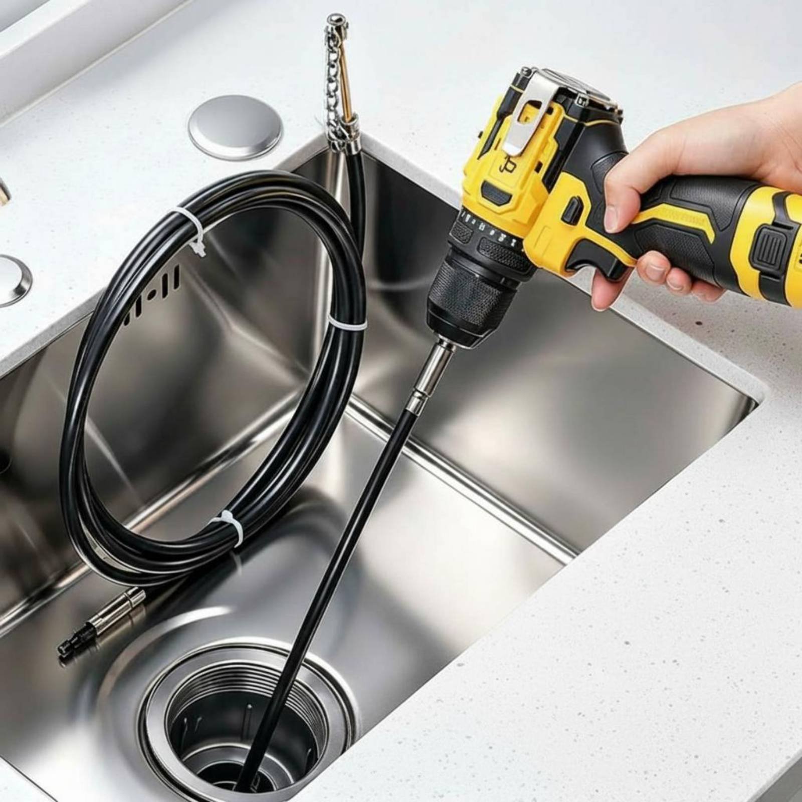 Chain Drain Snake Multi-Purpos - Drain Snake Flexible reseña y precio