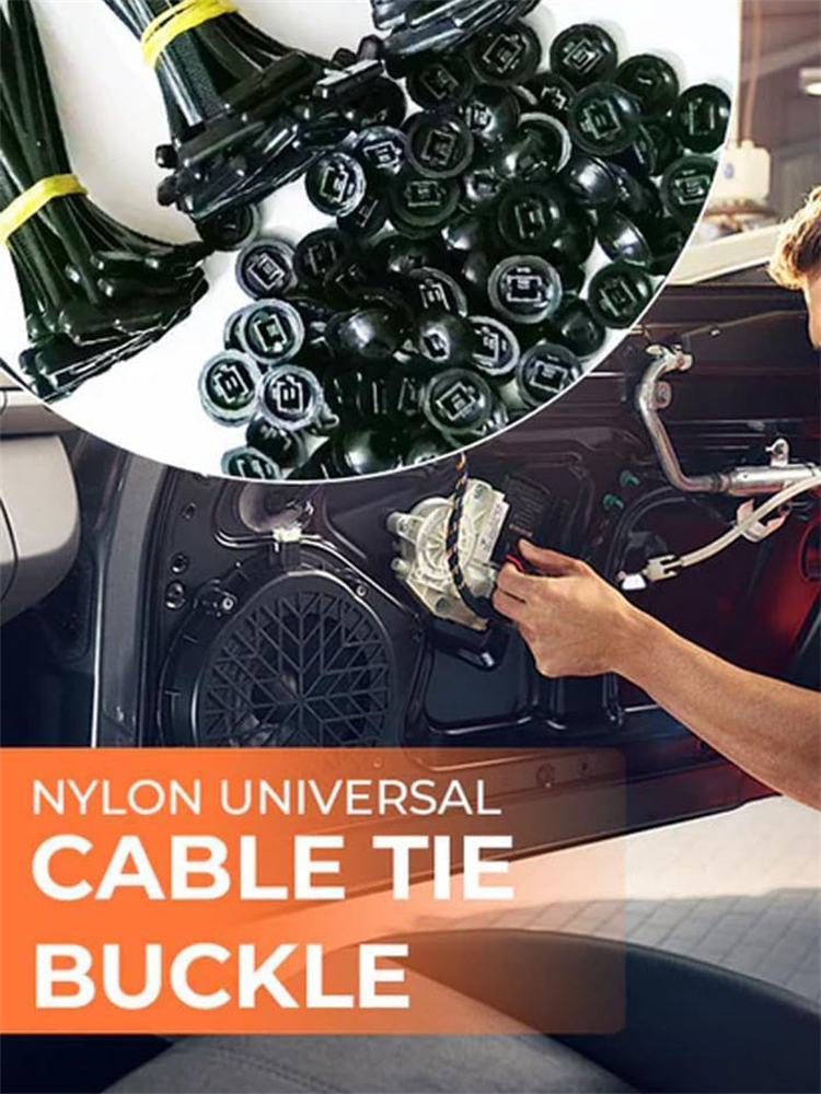 500/100/50Pcs Self-Locked Nylo - Plastic Pipe Clip reseña y precio