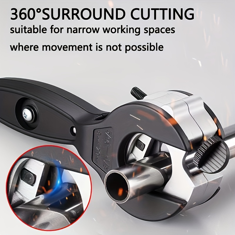Heavy-duty ratchet pipe cutter - Pipe Cutter Ratchet reseña y precio