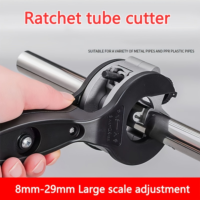 Heavy-duty ratchet pipe cutter - Pipe Cutter Ratchet reseña y precio