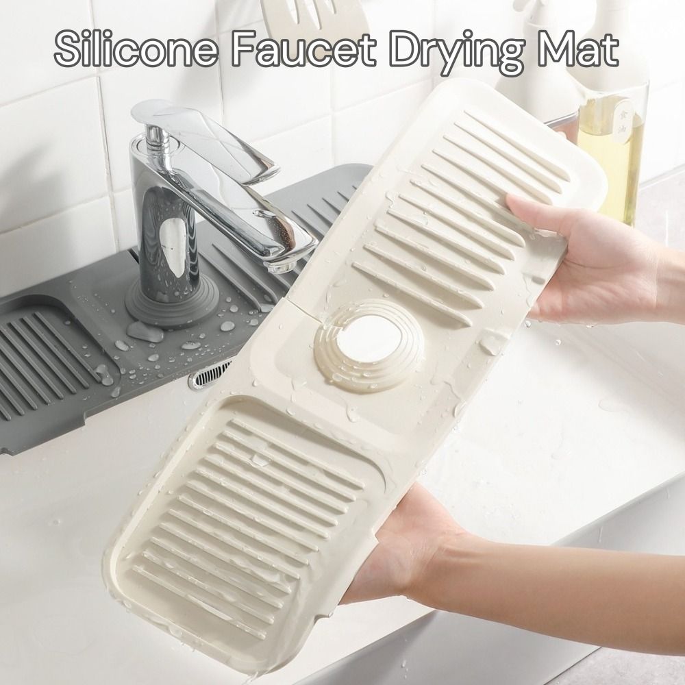 Portable Silicone Faucet Mat 3 - Silicone Tap Washer reseña y precio