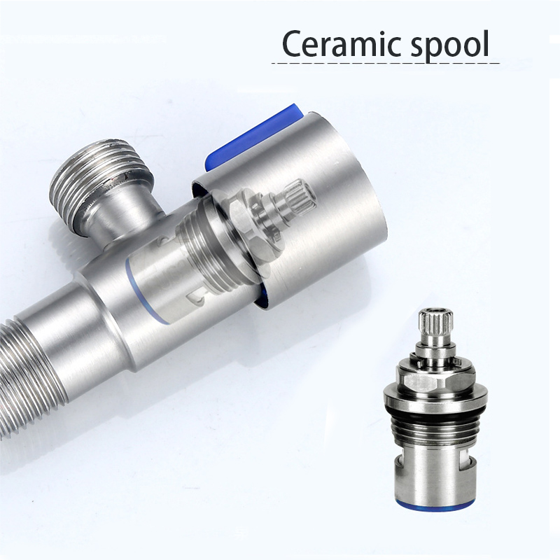Angle Valve 1/2  Inlet 3/8  Ou - Toilet Fill Valve reseña y precio