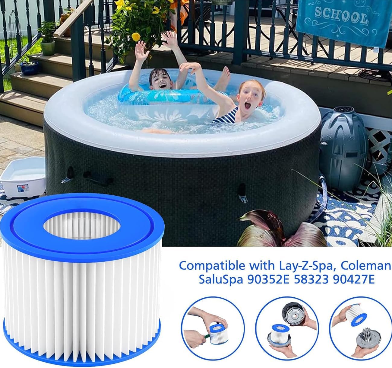 Hot Tub Filter for Bestway Fil - Basin Mixer Cartridge reseña y precio